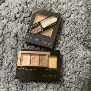 Kate brown shade eyes & Kate monochrome shine